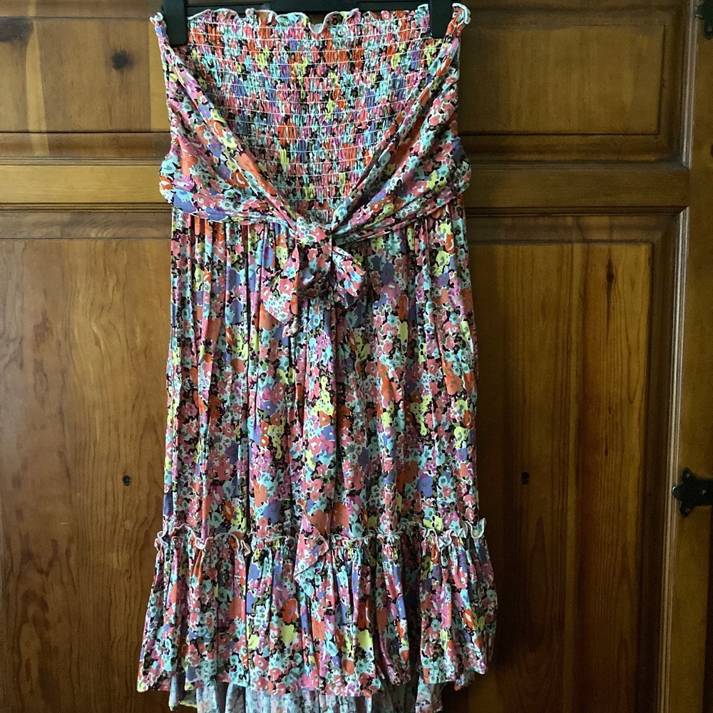 Grace & Lace Smocked dress/skirt Size XL